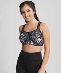 Panache Sport Underwired Sports Bra - Ink Splat Bras 