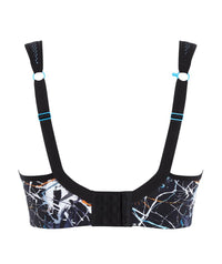 Panache Sport Underwired Sports Bra - Ink Splat Bras 