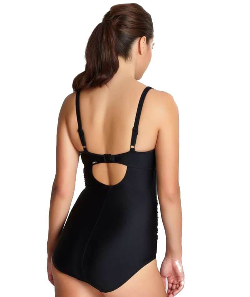 Panache Swim Anya Balconnet One Piece Swimsuit - Black Swim 