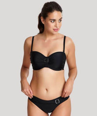 Panache Swim Anya Bandeau Balconnet Bikini Top - Black Swim 