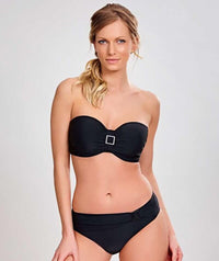 Panache Swim Anya Bandeau Balconnet Bikini Top - Black Swim 