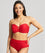 Panache Swim Marianna D-H Cup Bandeau Bikini Top - Crimson Swim 