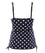 Panache Swimwear Anya Riva Spot Balconnet Wired Tankini - Navy/Vanila Swim 