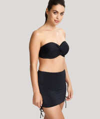 Panache Swimwear Anya Riva Twist Bandeau Underwired Bikini - Black Swim 