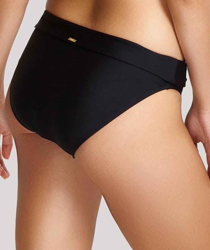 Panache Swimwear Anya Riva Fold Pant - Black Swim 