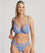 Panache Valentina Luxe Non Padded Underwired Plunge Bra - Denim Blue Bras 