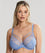 Panache Valentina Luxe Non Padded Underwired Plunge Bra - Denim Blue Bras 