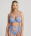 Panache Valentina Luxe Non Padded Underwired Plunge Bra - Denim Blue Bras 