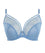 Panache Valentina Luxe Non Padded Underwired Plunge Bra - Denim Blue Bras 