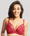 Panache Ysamin Non Padded Underwired Plunge Bra - Ruby Bras 