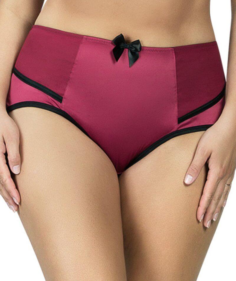 Parfait Charlotte High Waist Brief - Rio Red Knickers 