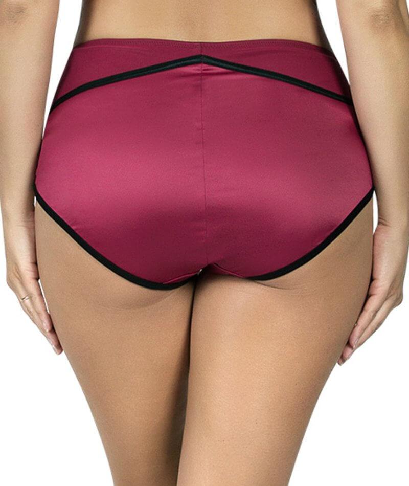 Parfait Charlotte High Waist Brief - Rio Red Knickers 