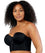 Parfait Elissa Seamless Underwire Padded Longline Strapless Bra - Black Bras 