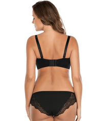 Parfait Elissa Underwired Strapless Bra - Black Bras 