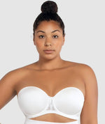 Parfait Elissa Underwired Strapless Bra - Pearl White Bras 