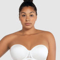 Parfait Elissa Underwired Strapless Bra - Pearl White