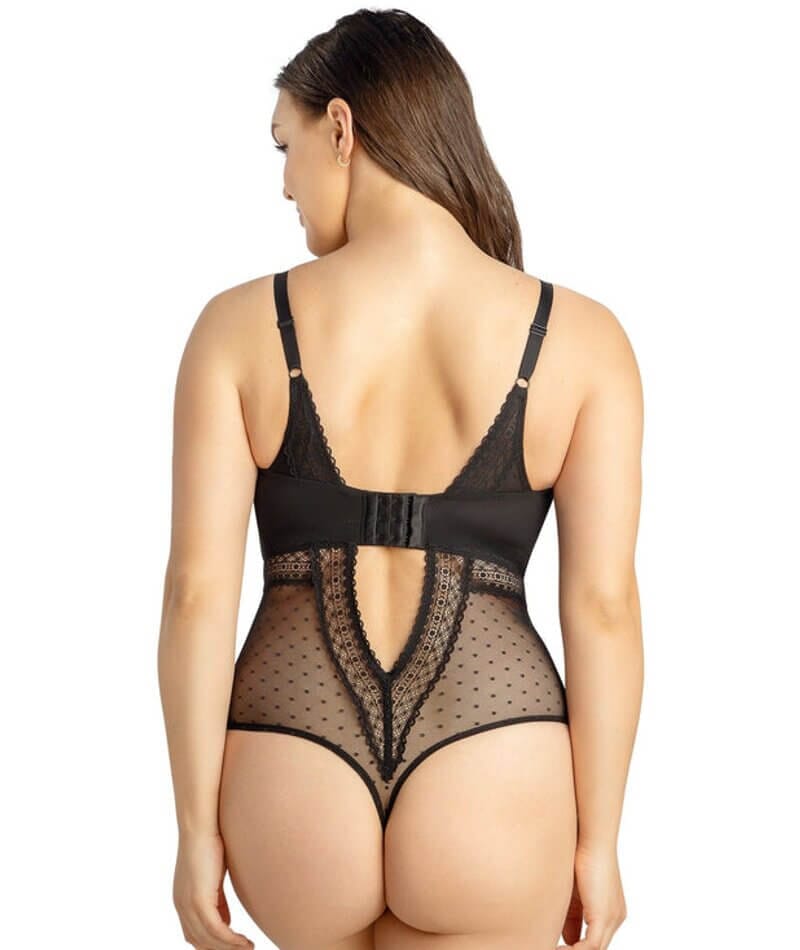 Parfait Mia Dot Bodysuit - Black Bras 