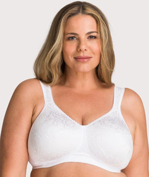 Playtex 18 Hour Ultimate Lift & Support Wire-Free Bra - White Bras 16C 