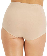 Playtex Cotton Rich Shaping Full Brief - Nude Knickers 