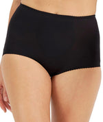 Playtex Microfibre Shaping Full Brief - Black Knickers 