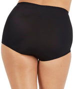 Playtex Microfibre Shaping Full Brief - Black Knickers 