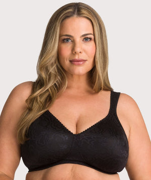 Playtex 18 Hour Women`s Comfort Lace Wirefree Bra at  Women's  Clothing store: Bras
