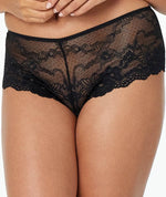 Pleasure State My Fit Lace Brazilian Brief - Black Knickers 