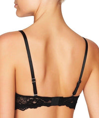 Pleasure State My Fit Lace Push Up Plunge Bra - Black Bras 