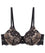 Pleasure State My Fit Lace Push Up Plunge Bra - Black Bras 