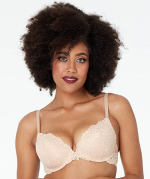 Pleasure State My Fit Lace Push Up Plunge Bra - Frappe Bras 