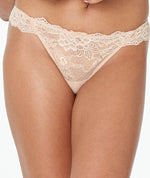 Pleasure State My Fit Lace Thong Brief - Frappe Knickers 