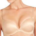 Pleasure State My Fit Smooth 200% Boost Push Up Plunge Bra - Frappe