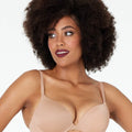 Pleasure State My Fit Smooth Graduated Push-Up Plunge Bra - Frappe