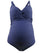 Cake Rosewater Frappe Maternity Tankini Swimwear Set - Navy Swim 