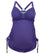 Rosewater Shake Fuller Flexi Wire Maternity Tankini Swimwear Set - Purple Swim 