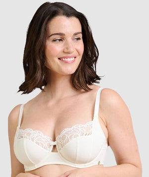 Sans Complexe Ariane Essential Full Cup Underwired Bra - Ivory Bras 