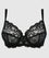 Sans Complexe Ariane Full Cup Underwired Lace Bra - Black Bras 