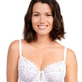 Sans Complexe Arum Underwired Balconette Lace Bra - White