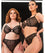 Scantilly Exposed Plunge Bra - Black Bras 