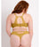 Scantilly Exposed Plunge Bra - Ochre Yellow Bras 