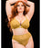 Scantilly Exposed Plunge Bra - Ochre Yellow Bras 