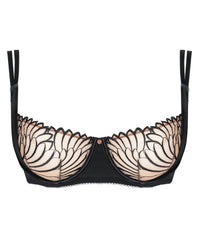 Scantilly Fallen Angel Balcony Bra - Black Bras 