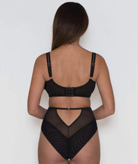 Scantilly Fallen Angel Balcony Bra - Black Bras 