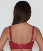 Scantilly Fallen Angel Balcony Bra - Garnet Red Bras 