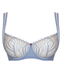 Scantilly Fallen Angel Balcony Bra - Silvery Blue Bras 