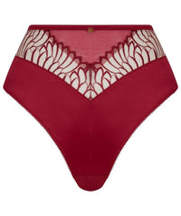 Scantilly Fallen Angel High Waist Brief - Garnet Red Knickers 