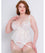 Scantilly Fascinate Plunge Basque - White Bodysuits & Basques 