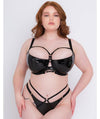 Scantilly Fatale Padded Half Cup Bra - Black Bras 