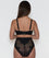 Scantilly Indulgence High Waist Brief - Black/Latte Knickers 