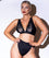 Scantilly Indulgence High Waist Brief - Black/Latte Knickers 